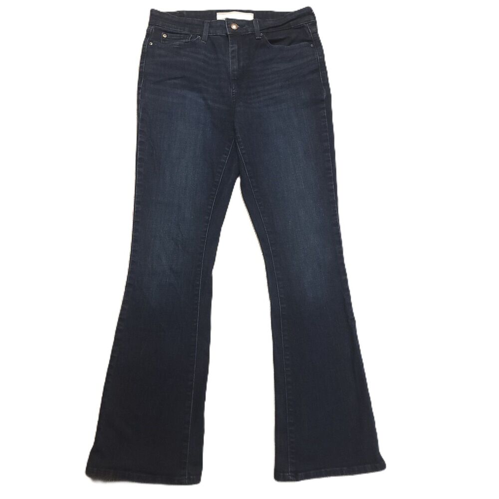 Levi Strauss Signature Womens 8  (Fits 30x31)  Jeans Mid Rise Bootcut Blue Denim